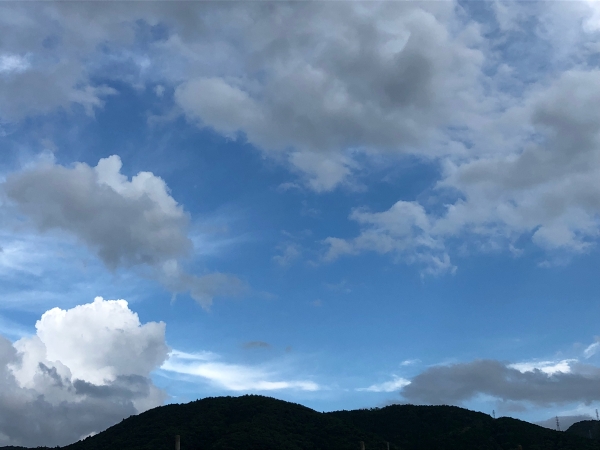 青空！梅雨明け！